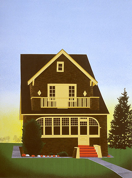 Bookends, &copy;1987 David Thauberger