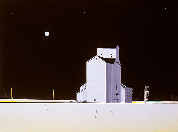 Moonlight and Morning Star, &copy;2014 David Thauberger