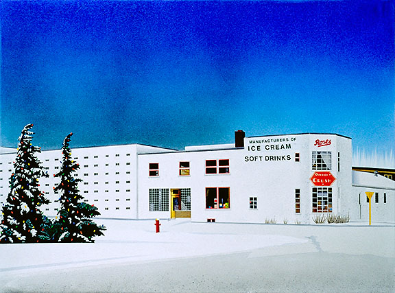 Two Spruce Christmas, &copy;2015 David Thauberger