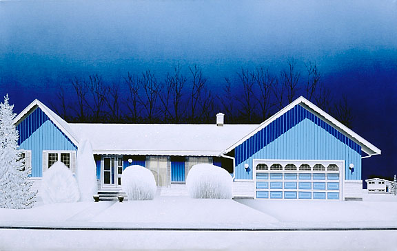 Winter Blues, �2008 David Thauberger