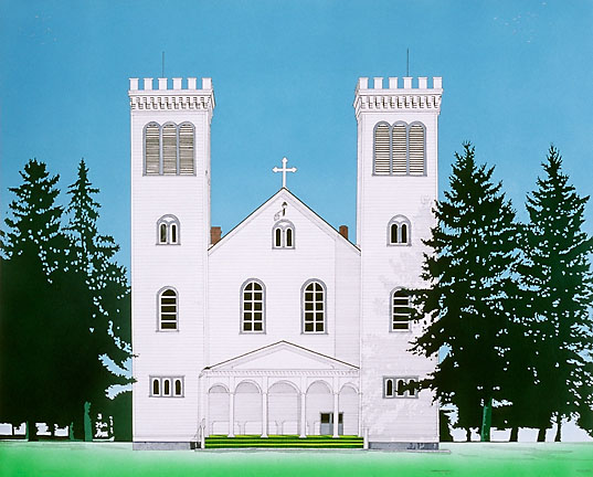 Prairie Cathedral (St. Peter's), �2001 David Thauberger